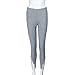 Legging Femme Pantalon Leggings Taille Élastique pour Femmes Nouveau Pantalon Grande Taille Gris Leggings Taille Haute Dentelle Applique Sport Pantalon Pantalons XXL Gris