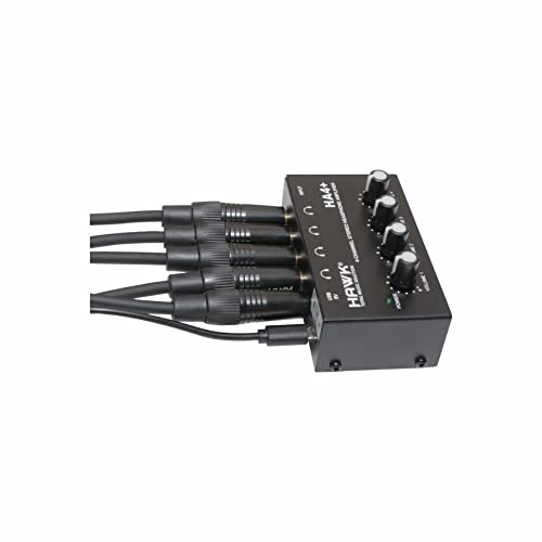 Image of Hawk HA4+ 4 Channel Headphone Amplifier