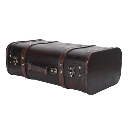 Maleta Vintage, Maleta Antigua portátil, Estuche de Madera, Accesorios de fotografía, decoración Artesanal, Caja de Adorno