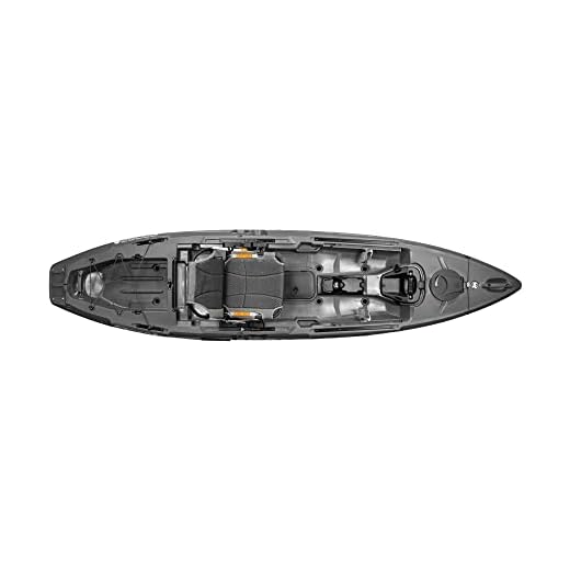 Wilderness Systems Radar 115 - Sit on Top Fishing Kayak - Premium Angler Kayak - Helix PD™ Pedal Drive System - 11.6 ft - Steel Gray