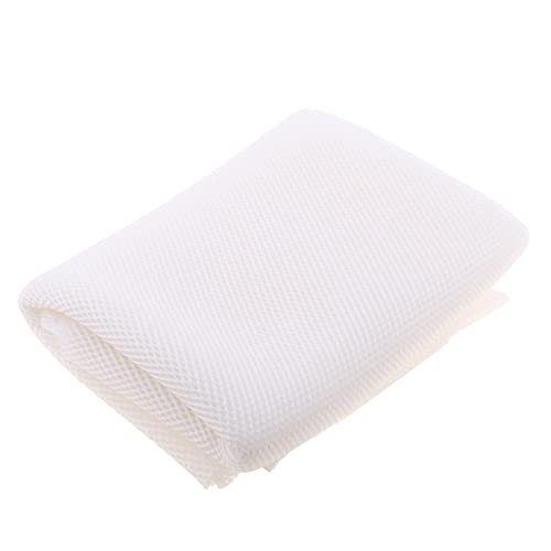 Ｋｌｋｃｍｓ 2X 140X50Cm Speaker Dust-Proof Cloth Stereo Fabric Speaker Mesh Cloth White #TOP3