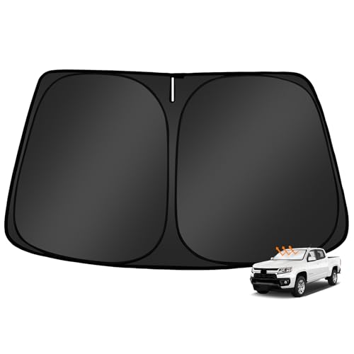 Mekdghro Custom Fit Windshield Sun Shade for Colorado 2015-2022, Foldable, Easy to Install & Store...
