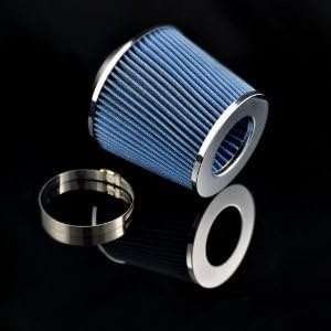 Air Intake Filter MAF Adapter + 3” Air Filter For 00 01 02 03 04 05 Mitsubishi Eclipse 2.4/3.0 (Include Blue Air Filter)