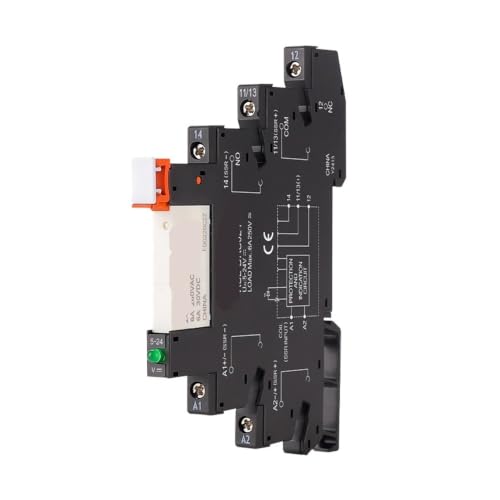 Module de relais mince 5v 12v 24v DC pour automatisation de machines