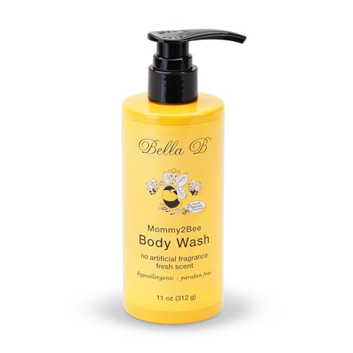 Image of Bella B Mommy2Bee Body Wash 11oz - Pregnancy Safe Body Wash – Rich, Luxurious Lather Body Wash Made with Organic Ingredients – Leaves Skin Fresh, Clean and Moisturized