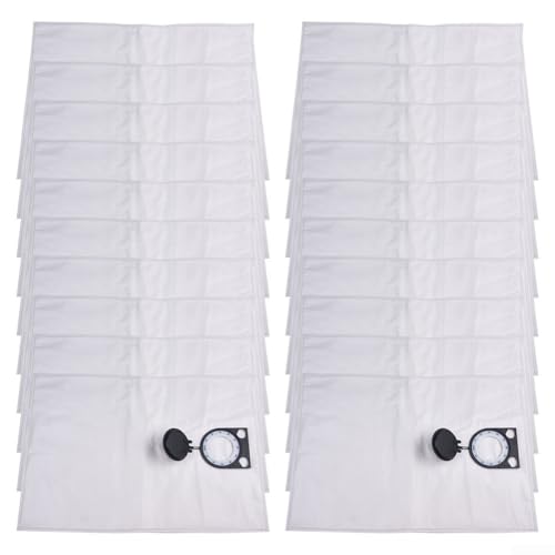Ersatztaschen-Set für Bosch GAS 15 für HP GAS 15 PS GAS 20 L SFC, 20 Stück, Vliesstoff-basiertes Sammelsystem