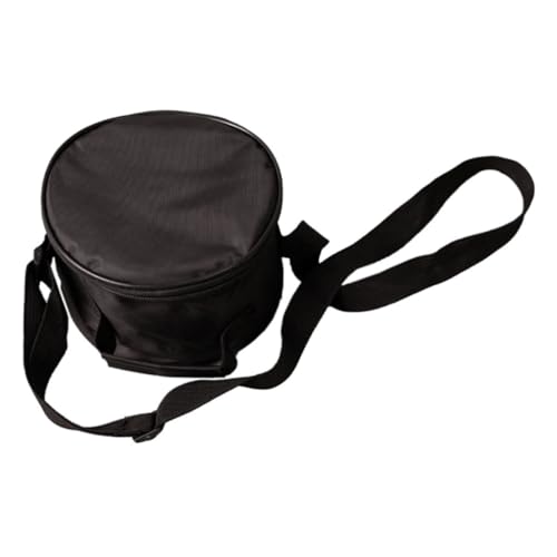 BESPORTBLE Steel Tongue Drum Accessory Bag 8-inch Padded Drum Storage Bag Shoulder Straps for Boys and Girls