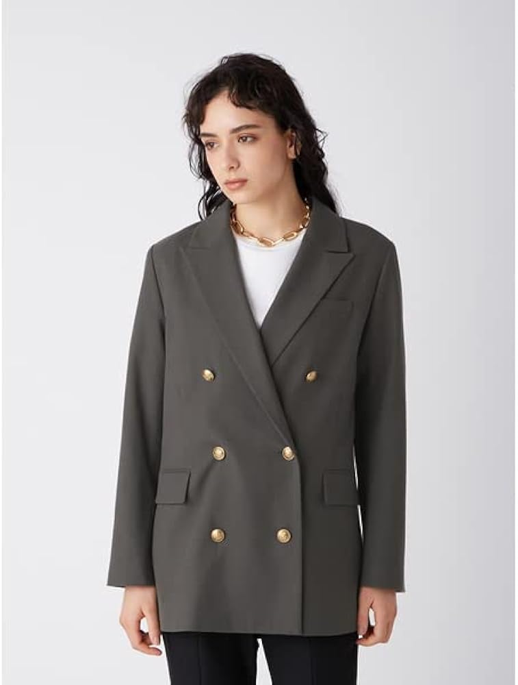 Mila Owen テーラードジャケット 09wfj224088 Amazon | [Mila Owen] 金釦2サイズダブルブレザージャケット