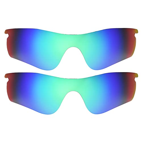 Verres polarisés Oakleys Radarlock Path Green verts en lot de 2 taille unique