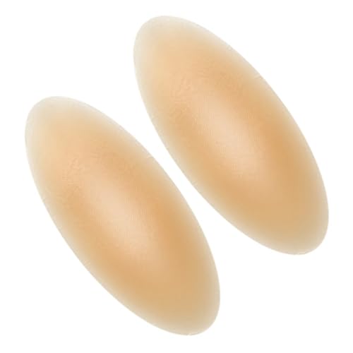 1 par de almohadillas adhesivas de silicona para protectores de rodilla, cadera y coxis, ideal para atletas y actividades al aire libre, esquí, senderismo