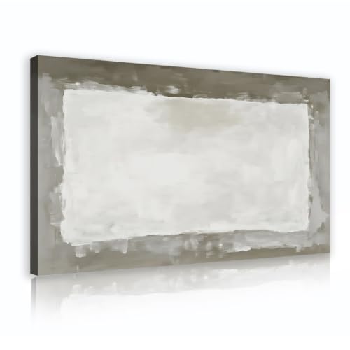 Art mural abstrait neutre imprimés minimalistes salon 41x70