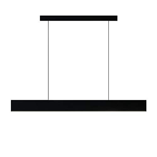 Preisvergleich Produktbild kalb / LED Hängeleuchte Pendelleuchte BLADE Deckenleuchte Wohnleuchte 8mm ultra dünn, Farbe:Schwarz