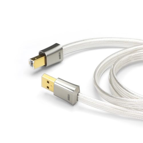 ddHiFi TC19BA (Comet) デジタル信号ケーブル USB-B to USB-A OTG 大型デバイス用、4線並列設計、95cm