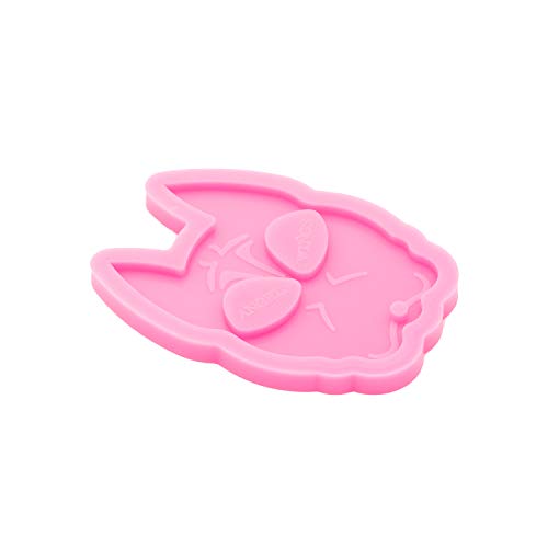 Shiny Glossy Dog Shape Silicone Mold DIY Crafts Keychain Mold Jewelry Making Tool Epoxy Resin Mold Pendant Casting Silicone Mould