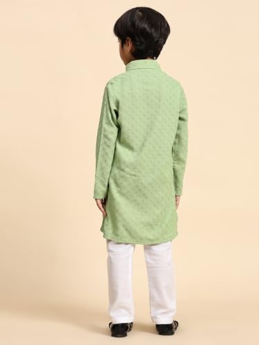 Image of Pro-Ethic Style Developer Boys Cotton Kurta Pajama For Kid's Ethnic Wear | Cotton Kurta Pajama (S-227)