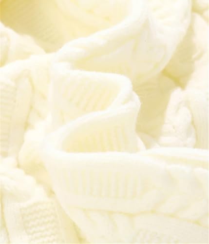 Mens Retro Lazy Twisted Sweater Crew Neck Thick Thick Line Jumper Christmas Pullover Tops4