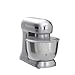 CULINARY CHEF 4.5L Retro Stand Mixer (Silver), 4.75 quart