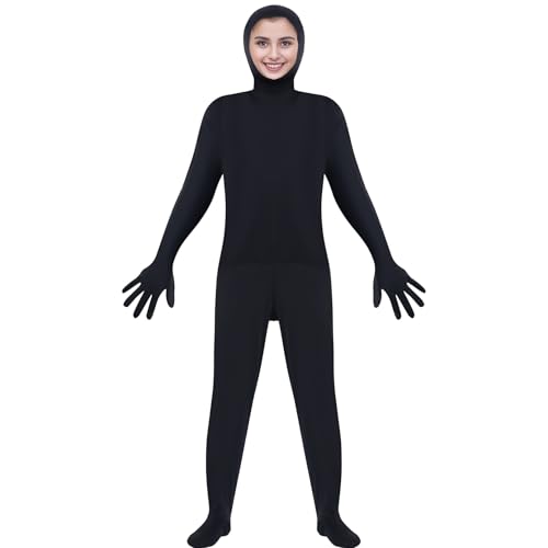 jerbro Ganzkörper Bodysuit Kostüm Offenes Gesicht Overall für Erwachsene...