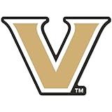 Vanderbilt University Primary Logo Premium 4" Die Cut Vinyl Sticker Decal for Cars Trucks Auto Windows