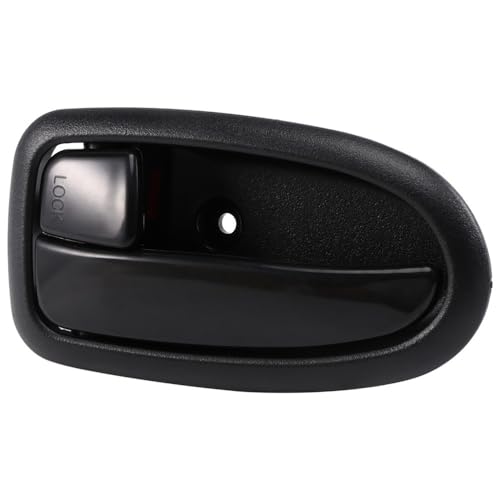 Poignée porte intérieure voiture noire gauche Matrix pièce rechange habitacle Lavita 2001-2010 référence 82610-17010