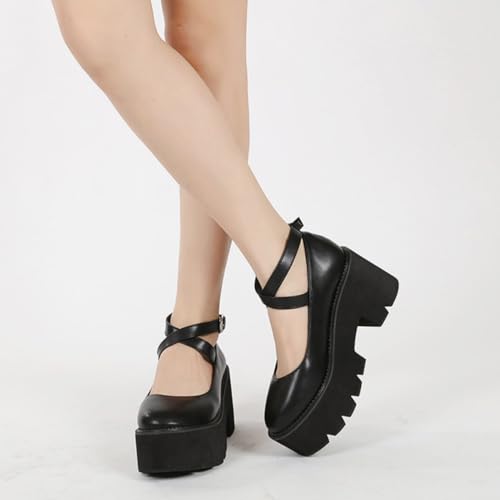 Chaussures plateforme simples élégantes en PU sandales d'été