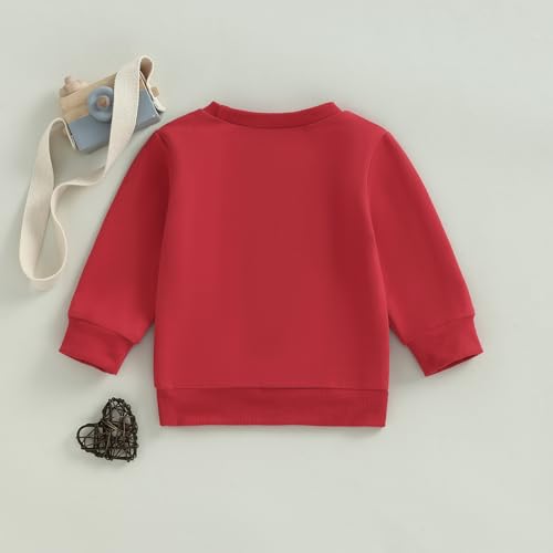 Toddler Boy Girl Cute Long Sleeve Holly Jolly Oversized Sweatshirts Infant Newborn Baby Christmas Clothes4