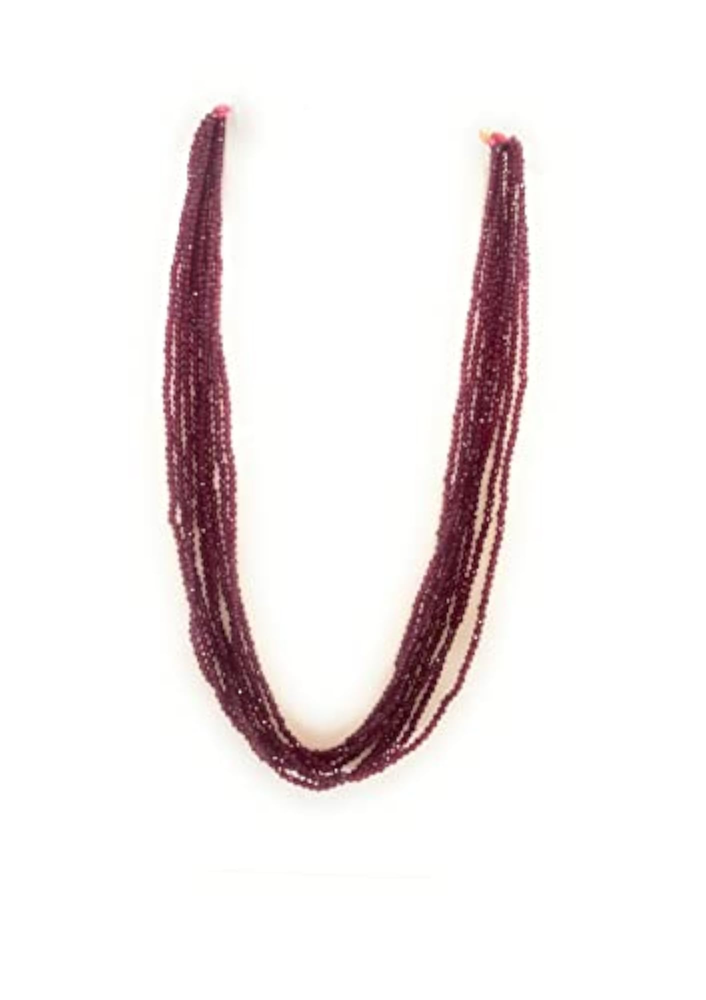 Women's Semi Precious Crystal Stone Multi-Layered Necklace