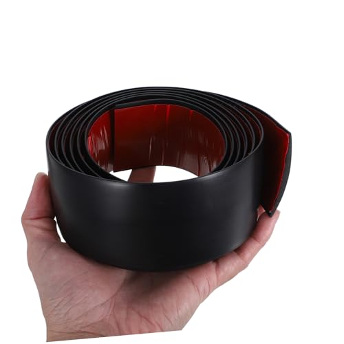 Seuil de transition adhésif noir pour masquer les raccords de sols