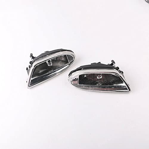 1 Pair R&L Fog Light Lamp Assembly for Mercedes W163 ML320 ML350 ML430 ML500 A1638200328 A1638200428