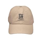 CafePress - 50th Anniversary Funny Quote Cap - Baseball Cap with Adjustable Closure, Unique Printed Baseball Hat