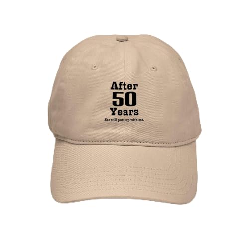 CafePress 50Th Anniversary Funny Quote Cap Unique Adjustable Baseball Hat