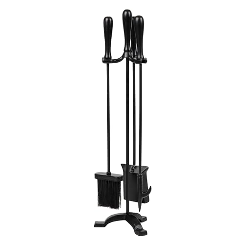 Pelle de cheminée Mind Reader en fer forgé noir de 76,2 cm - 2