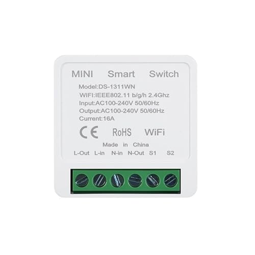 Commutateur intelligent 16A résolvant vos oublis d'extinction grâce au relais WiFi Tuya