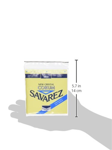 Savarez 500Cj High Tension Classical Guitar Cristal Trebles, Corum Basses, Full 6 String Set #TOP2