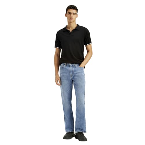 Image of Men's 505 Straight fit Light-Blue Jeans