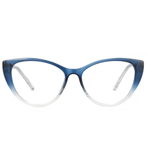 Image of Cyxus Cat Eye Magnetic Clip-On Sunglasses Women Polarized Blue Light Blocking UV400 Protection P1221