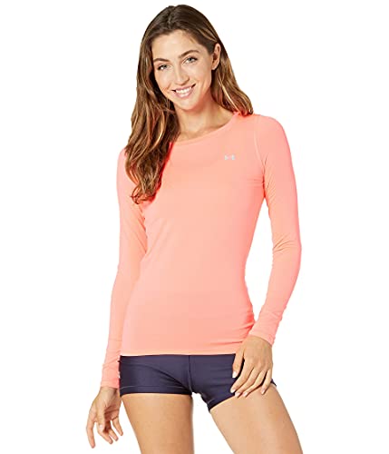 Image of Under Armour Women's Polyester Solid HG Armour Long Sleeve | 1328966-001