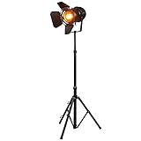 ✔ Esta lámpara de pie industrial con trípode es una luz de acento artística, la lámpara de pie con trípode antigua es para entrada, sala de estar, oficina, cafetería, hotel, estudio, dormitorio como una decoración de arte clásico retro clásico.