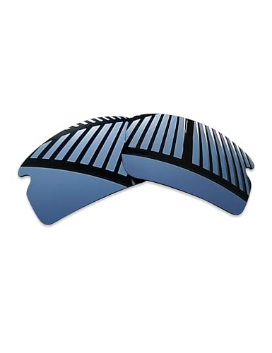 Image of Replacement Lenses for Oakley Flak 2.0 XL OO9188 Sunglasses 5 Pairs with Rubber Kits - Solid Black+Emerald+Ice Blue+Fire Red+Titanium
