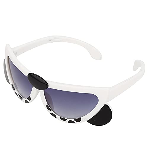 Folding Sunglasses, Portable Children Sunglasses Folding Cartoon Animal Pattern Summer Glasses Toy Kids Sportinggoods Novelty Toys(White Panda¡ê?2