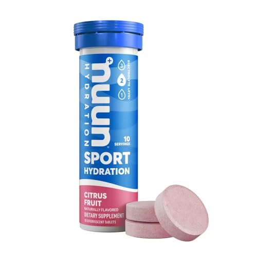 Nuun Active Citrus Fruit Electrolyte Enhanced Drink Tablets (2-Pack of