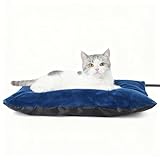 MARUNDA Outdoor Heated Cats Bed - 100% Waterproof Outdoor...