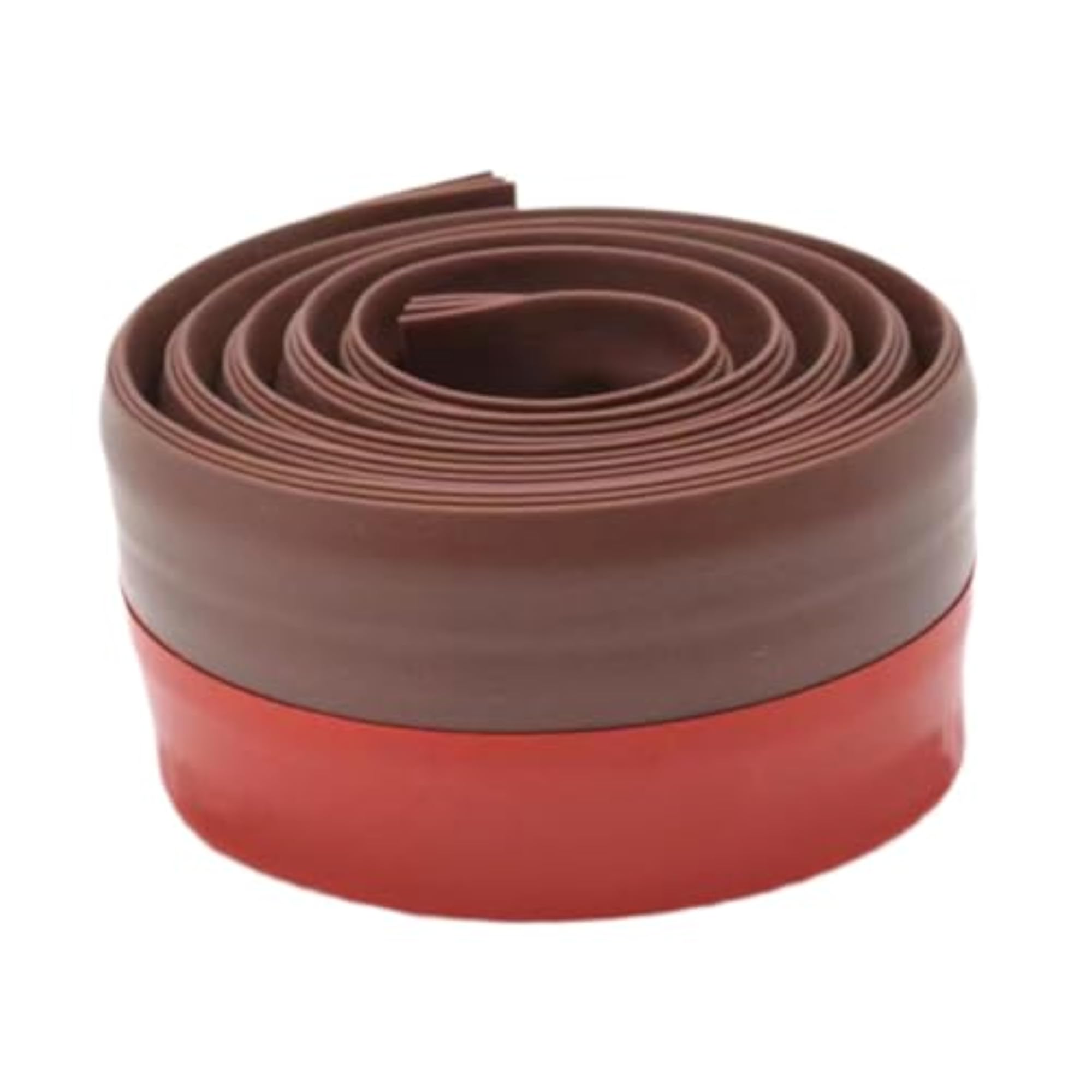 Under Door Draft Stopper T Shaped Self Adhesive Seal Strip, Brown