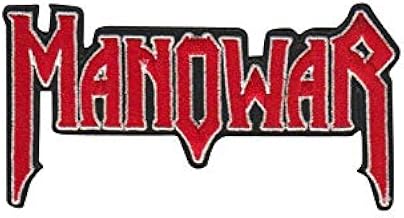 Manowar Iron-On Embroidered Patch