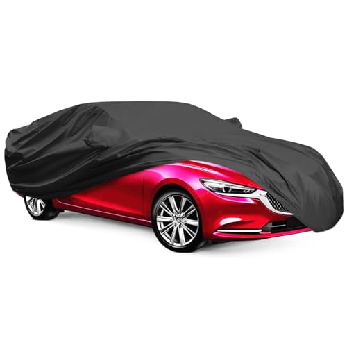 Funda Coche Exterior Universal para Vehículos Grandes como SUV 4x4 Furgonetas monovolumenes Material PEVA Premium Resistente a la Intemperie y Rayos UV Dimensiones 540 x 175 x 150 cm