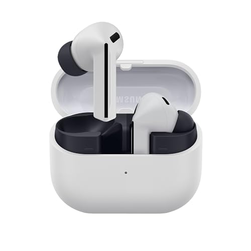 Samsung Galaxy Buds3 FE (Gray) with Galaxy AI | ANC | 360-Audio | IP54 | 11mm Dynamic Driver