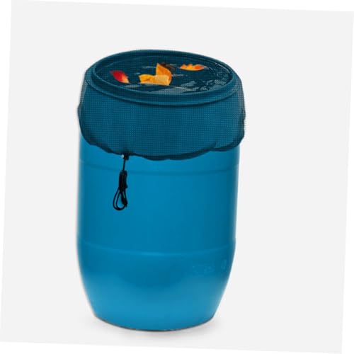 TOGEVAL 屋外用防虫ネットカバー 軽量ポリエステル製 雨水タンク用 防塵防葉 保護メッシュカバー 小径雨樋対応 持ち運び簡単