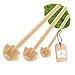 HOFMEISTER® Praktisches Set aus 3x Holzquirl, verschiedene Größen...