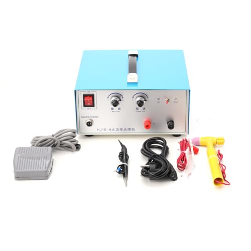 YILIKISS 80A 400W Pulse Spot Welder Schmuck Punktschweißmaschine Punktschweißgerät Gold Silver Jewelry Welding Machine Tool Elektrische Lötmaschine Schmuckschweißimpuls Spot Schweißgerät