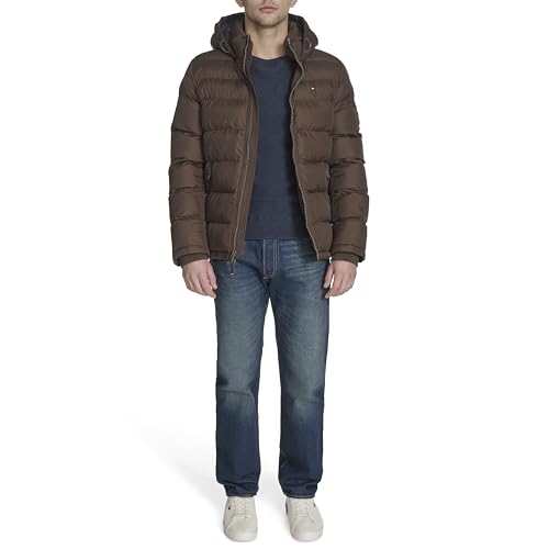 Tommy Hilfiger Men's Hooded Puffer Jacket (Standard and Big & Tall)2
